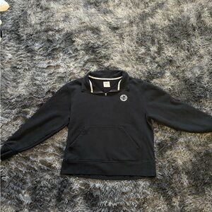 The Black Dog Black Quarter-Zip Sweatshirt